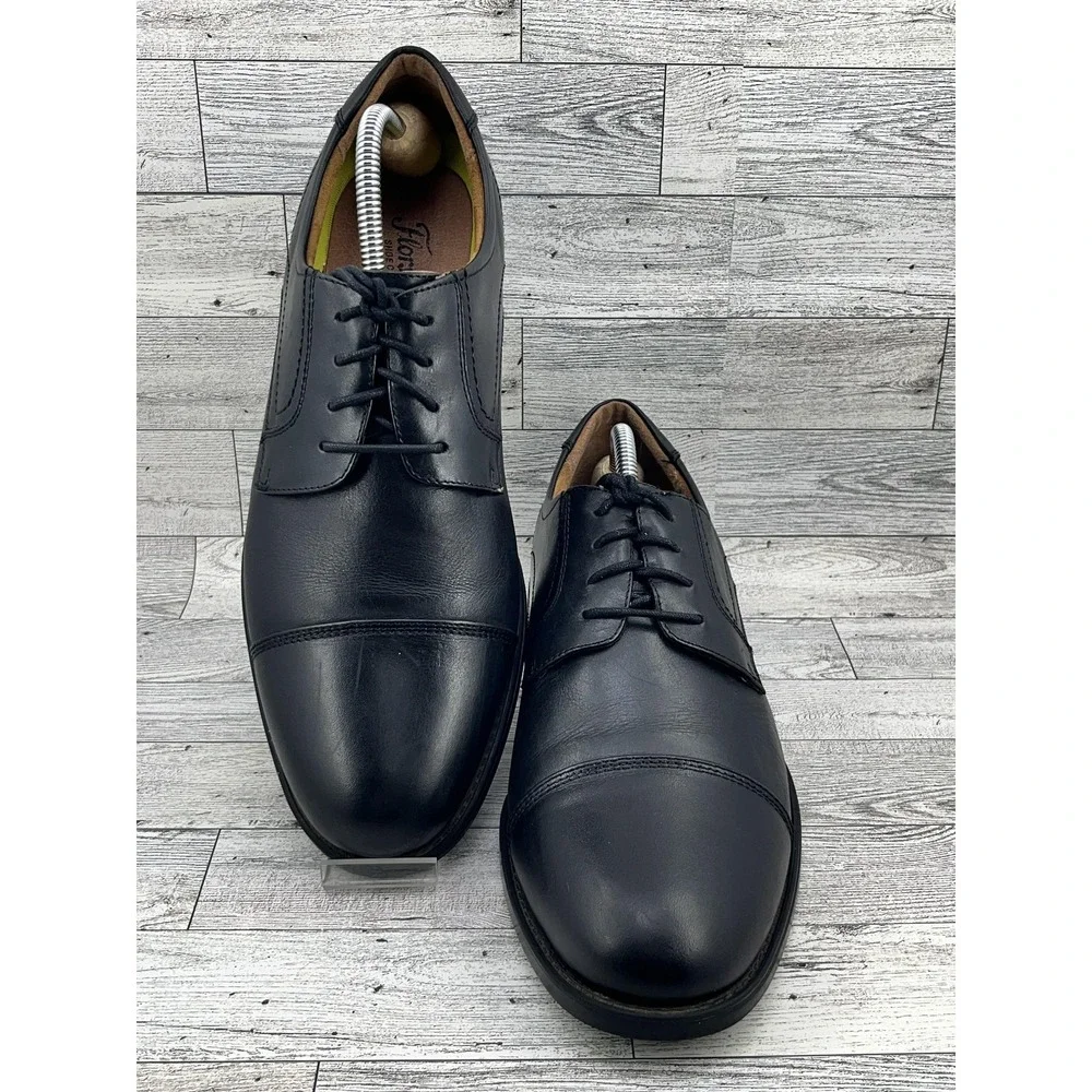 Florsheim Shoes Mens Size 10D Comfortech Oxford Dress Formal‎ Leather 11568-001